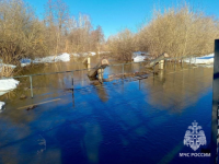 Три моста затопило в Нижегородской области из-за весенних паводков 