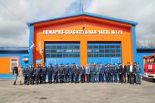 Новая пожарная часть №173 запущена в селе Пурех в Чкаловске 