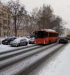 Автобусы в Нижнем Новгороде задерживаются из-за дозаправки 