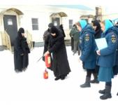 Сотрудники МЧС провели пожарно-техническую конференцию со старшими церковницами и сестрами Серафимо-Дивеевского монастыря 
