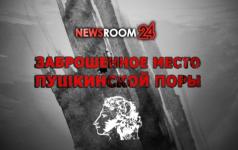 Команда NewsRoom24 нашла заброшенное место пушкинской поры 