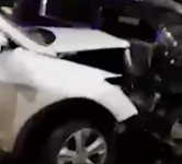 Водитель протаранил два автомобиля во время погони в Дзержинске 