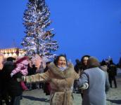 Новогоднюю площадку в сквере на площади Горького посетили около 60 тысяч человек 