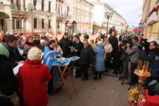 Покровский праздничный молебен в Нижнем Новгороде сопровождался сурдопереводом 