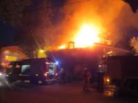 Здание сгорело в Шахунье из-за неизвестных 11 декабря 
