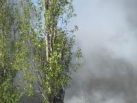 ВАЗ-2114 сгорел на Бору 3 мая 