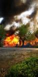 Опубликованы фото пожара в Дзержинске 