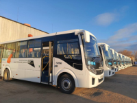 Партию новых автобусов передали трем районам Нижегородской области 