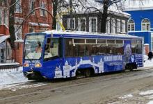 На маршрут в Нижнем Новгороде вышел еще один «Трамвай Победы» 