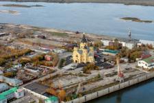 Портовый кран вновь установят на Стрелке в Нижнем Новгороде 
