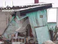 Нижегородец разрушил соседский дом трактором в поисках жены 