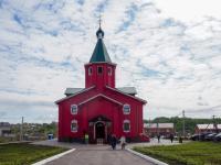 Первый в России храм с хохломским иконостасом освятили в Нижнем Новгороде  