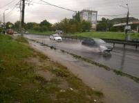 Комсомольскую площадь затапливает в Нижнем Новгороде 