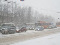 Движение транспорта в Нижнем Новгороде затруднено вечером 1 ноября 