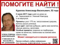 52-летний Александр Курилов пропал в Нижнем Новгороде 