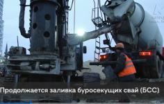 30% свай готовы на стройплощадке метро для станции «Сенная» в Нижнем Новгороде 