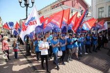 Около 11 тысяч нижегородцев приняли участие в митинге трудящихся 1 мая в Нижнем Новгороде 