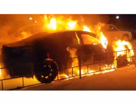 В Дзержинске сожгли автомобиль главного редактора местного издания 