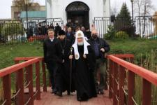 Патриарх Кирилл и Глеб Никитин посетили Лукоянов Нижегородской области 