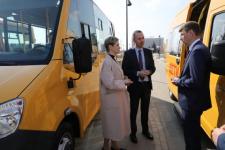 46 новых автобусов получили нижегородские школы в 34 муниципалитетах  