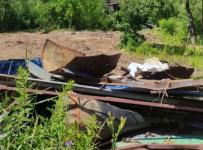 Несанкционированную свалку выявили в Советском районе Нижнего Новгорода 