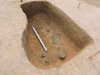 Погребение с боевым топором найдено в Нижнем 