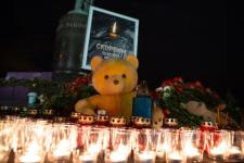«Нижний Новгород скорбит» выложили свечами в память о погибших в «Крокусе» 