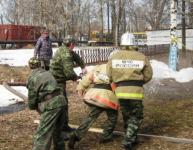 Муниципальный этап соревнований «Нижегородская школа безопасности – Зарница» прошел в Вачском районе  