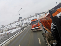Около 12 см снега выпало в Нижнем Новгороде за минувшие сутки 