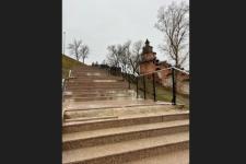 Ремонт лестницы в Нижегородском кремле осуществят по гарантии 