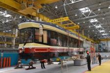 Первый ретро-трамвай отправили с завода-изготовителя в Нижний Новгород  