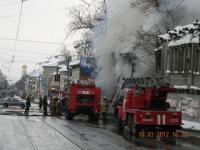 Многоквартирный дом загорелся на Пискунова в Нижнем Новгороде 28 ноября  