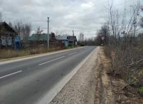 Дорогу к отдаленным селам Лысковского района отремонтировали по новой технологии 
