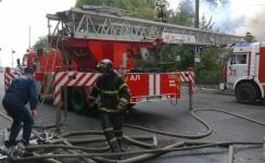 Резервуар с нефтепродуктами загорелся в Сормове 25 октября 