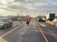 Ремонт путепровода через улицу Кузбасскую опережает график на 4 месяца 