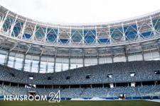 Поле на нижегородском стадионе восстанавливают после драки футболистов-любителей 