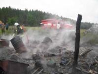 Сараи горели в Нижнем Новгороде 29 июля 
