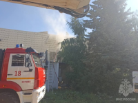 Пожар площадью 50 кв.м потушили на кондитерской фабрике в Кстове  