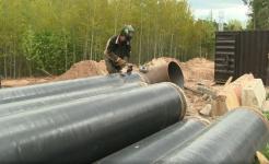 Началась реконструкция дюкера газопровода через Волгу в Нижегородской области 