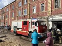 Эвакуация 61 жильца потребовалась при пожаре в Ленинском районе Нижнего Новгорода  