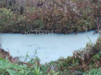 Река Рахма в Кстовском районе снова побелела 