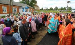 В селе Жданове Пильнинского района заложен храм  