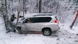 Два автомобиля опрокинулись в кювет в Нижегородской области 