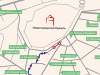 Часть улицы Пожарского в Нижнем Новгороде перекроют до 13 марта 