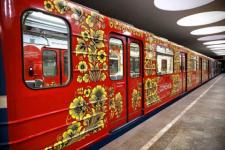 Поезд «Нижний Новгород» пустили в метро Новосибирска 