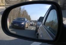 Огромная пробка образовалась на въезде в Нижний Новгород с Бора 9 июля   