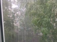Дождь с градом обрушился на Сормово 25 июня 