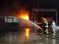 Емкости с горючим загорелись в промзоне Дзержинска 15 ноября  