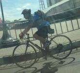 Иномарка сбила велосипедиста на проспекте Гагарин 
