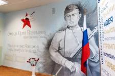 Арт-объект в честь Героя СССР Юрия Смирнова открыли в нижегородской школе 